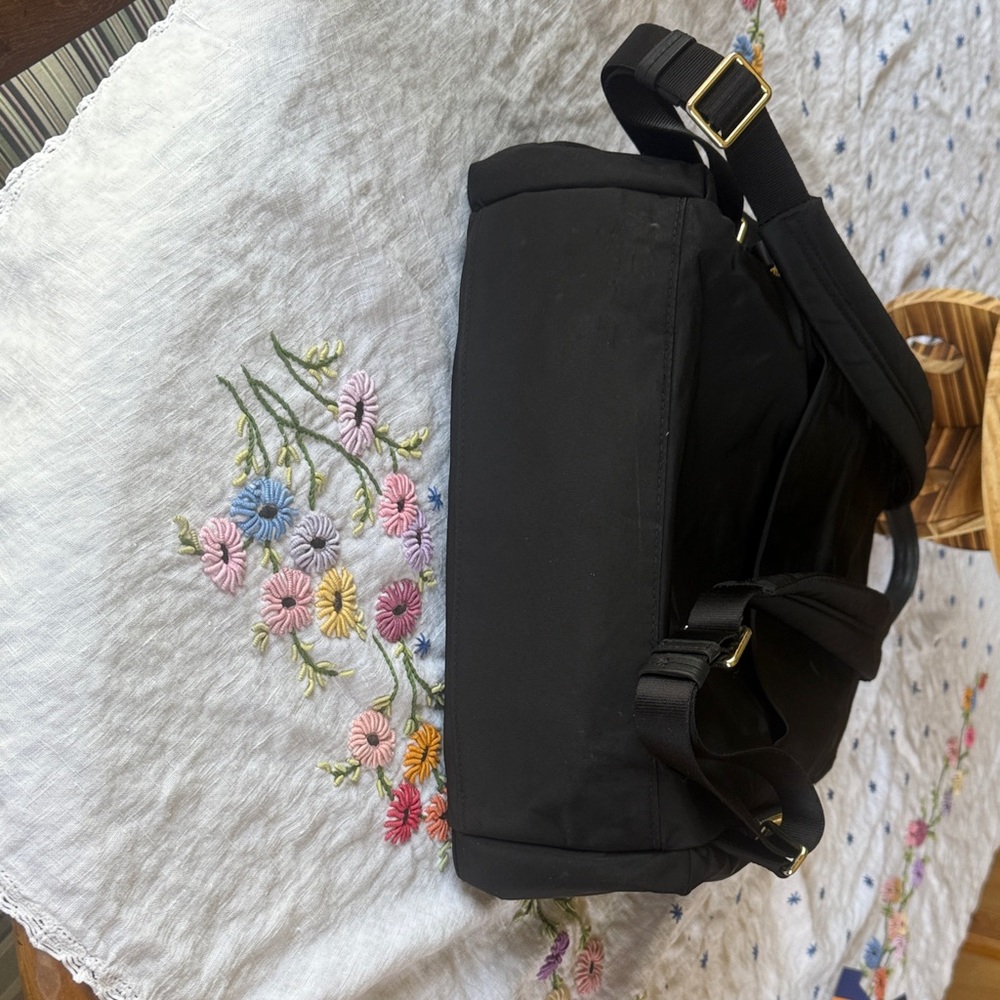 Tumi Black Backpack with Gold Hardware - Picture 7 of 15